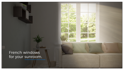 French windows for creating a Sun Room for Your Home