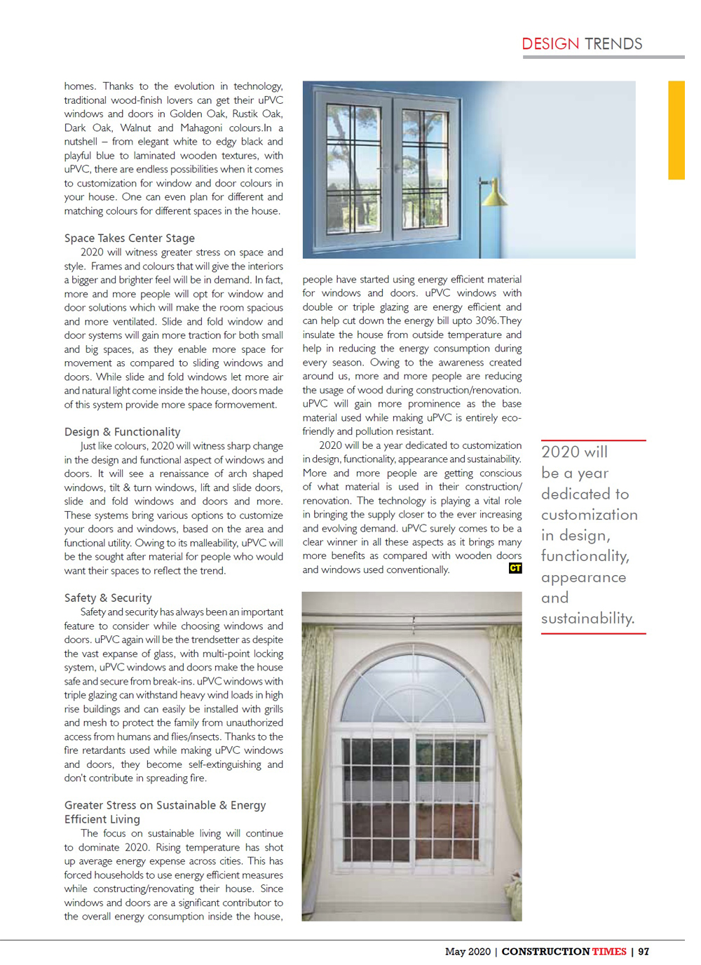 Emerging Trends In Window And Door Systems