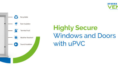 Highly Secure Windows and Doors with uPVC