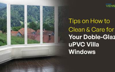 Tips on How to Clean & Care for Your Double-Glazed uPVC Villa Windows